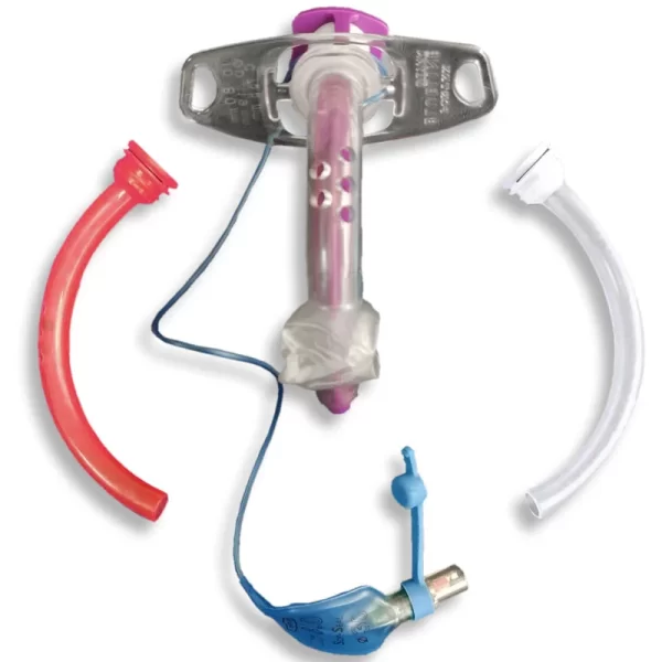 Cánula Traqueostomía Globo Fenestrada Blue Line Ultra Portex